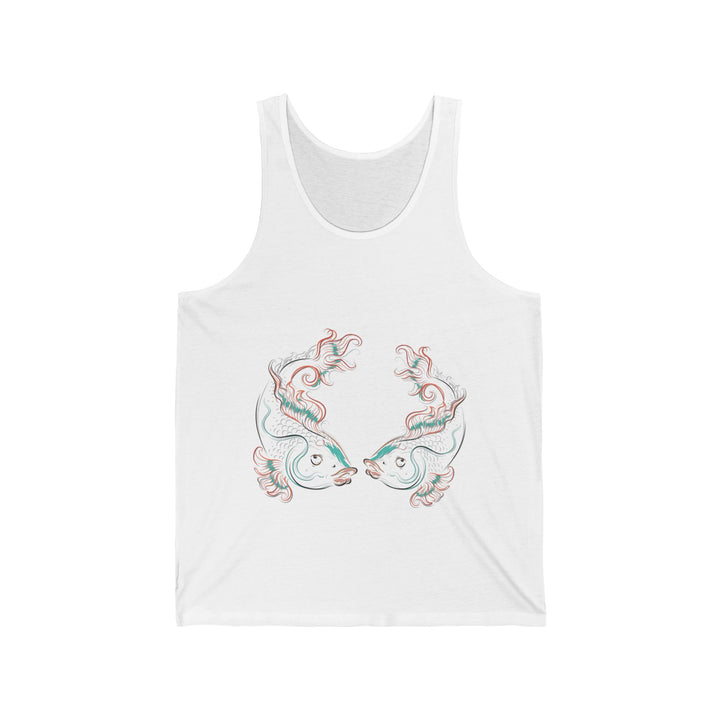 “Pisces” Acrostic Poem Unisex Jersey Tank