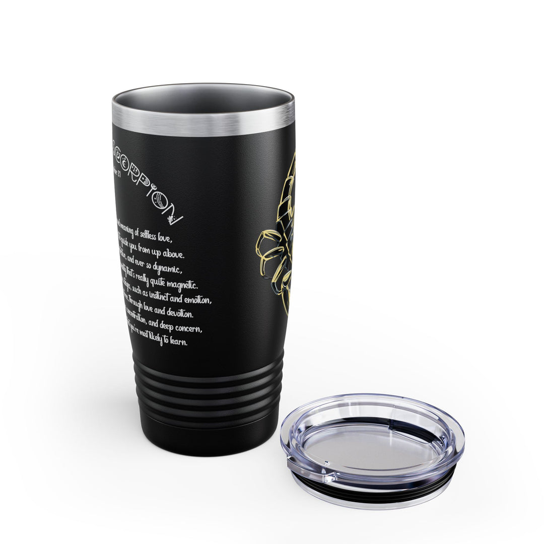 Scorpio Acrostic Poem Ringneck Tumbler - 20oz