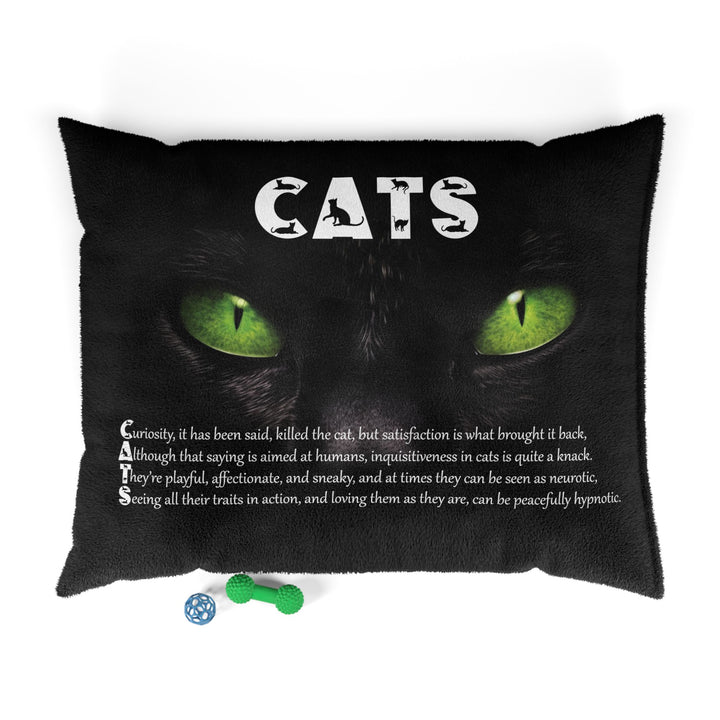 Cats Acrostic Poem Pet Bed