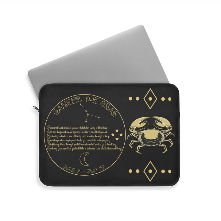 Cancer Acrostic Poem Laptop Sleeve