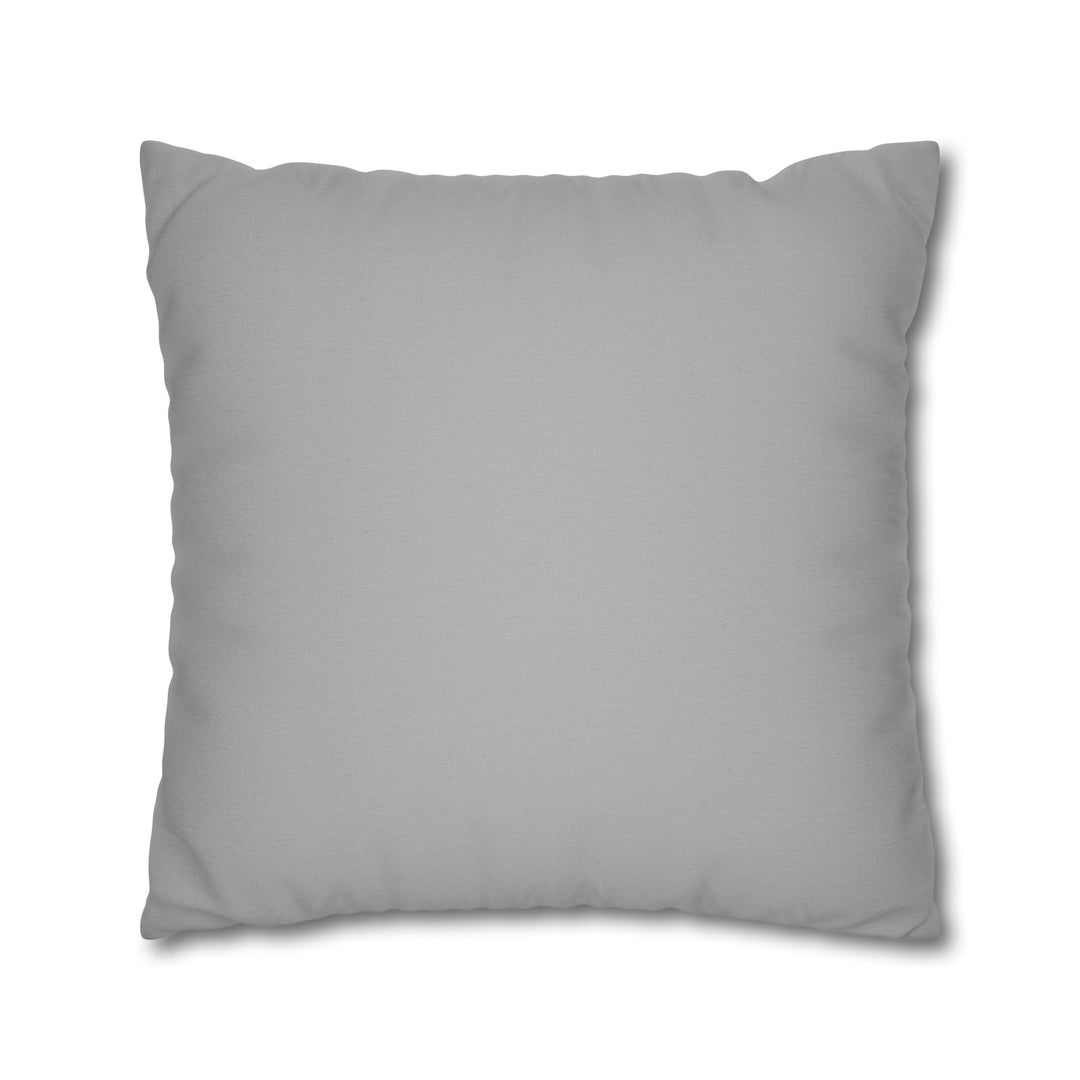 It's Just a Phrase "Mom and Dad" Acrostic Poem Grey Pillow Case/Cover