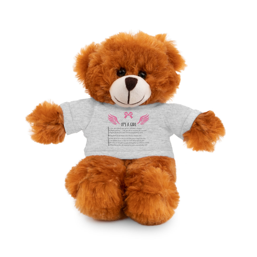 Baby Steps Stuffed Animals with Tee - It's a Girl