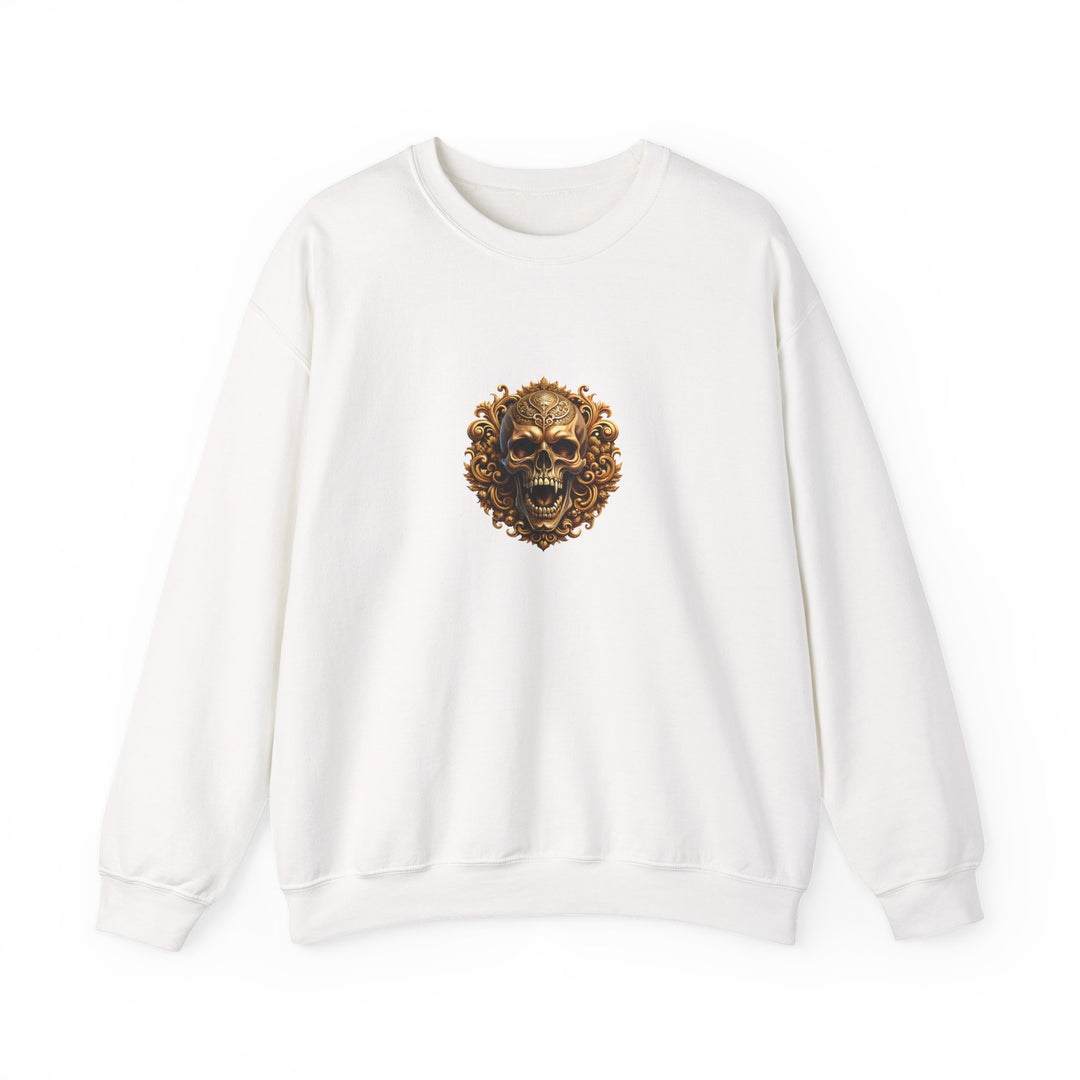 Happy Halloween Acrostic Poem Sweatshirt - Skull