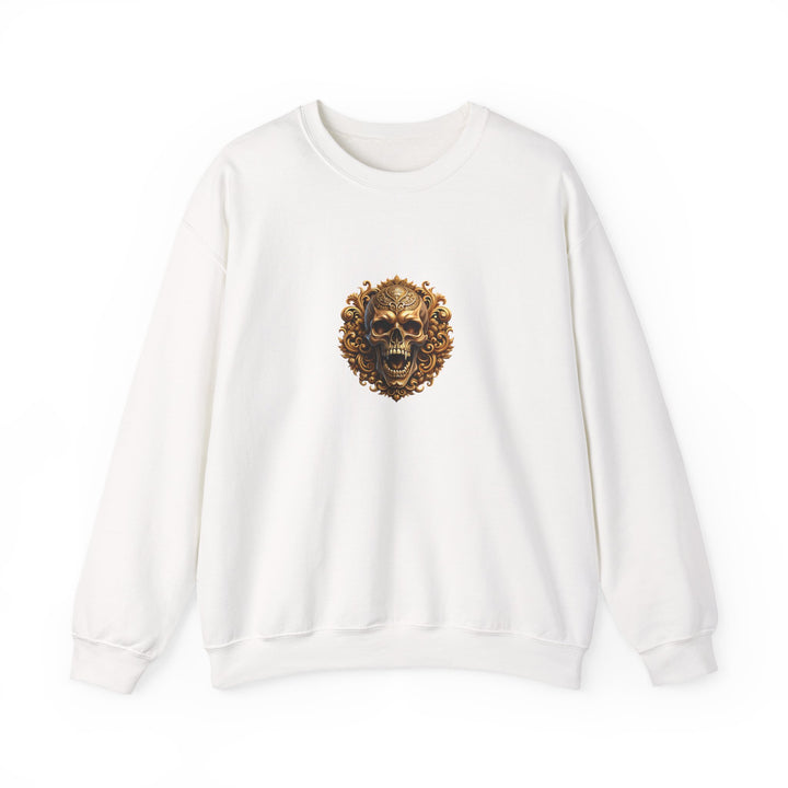 Happy Halloween Acrostic Poem Sweatshirt - Skull