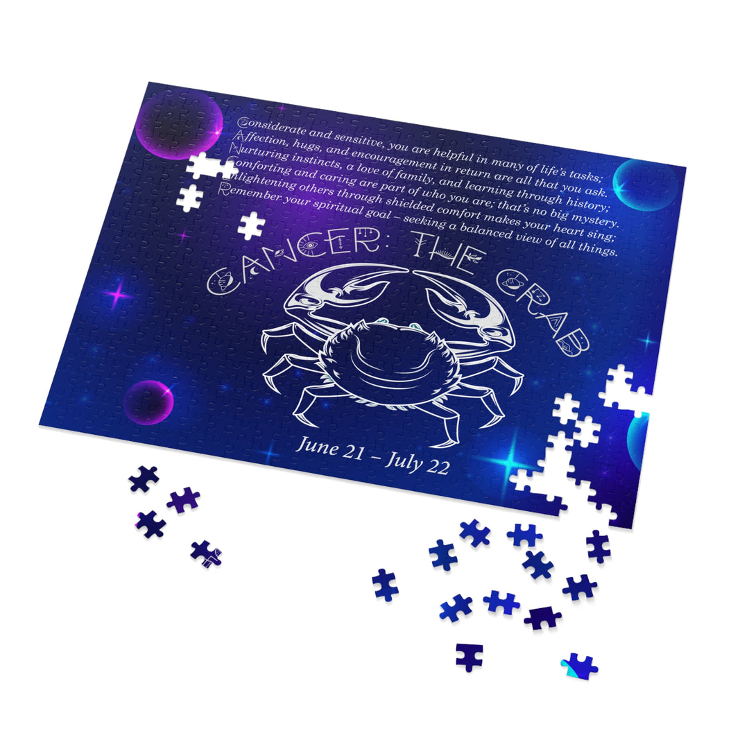 Cancer Acrostic Poem Puzzle - Tin Box