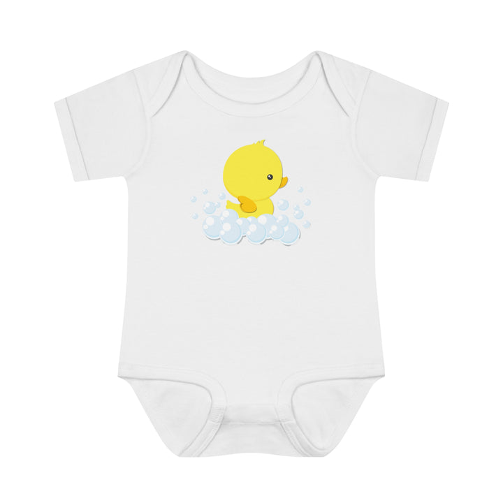 Baby Steps "It's a Boy" Acrostic Poem Bodysuit - Ducky Design
