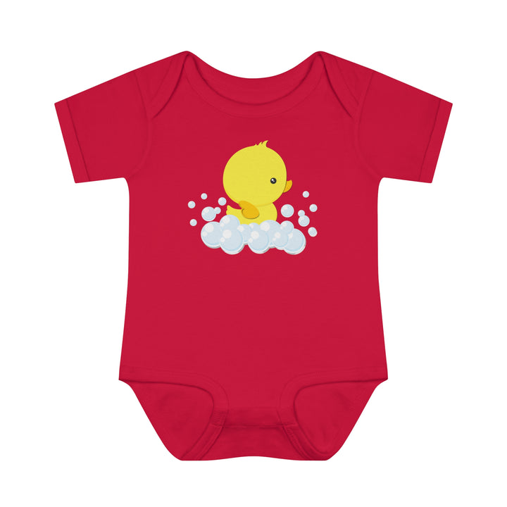 Baby Steps "It's a Boy" Acrostic Poem Bodysuit - Ducky Design
