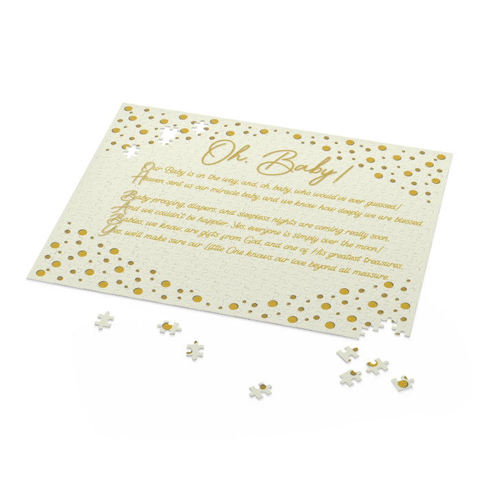 Oh, Baby! Acrostic Poem - No Personalization