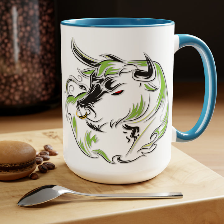 Written in the Stars Two-Tone Coffee Mugs - 15oz - Taurus