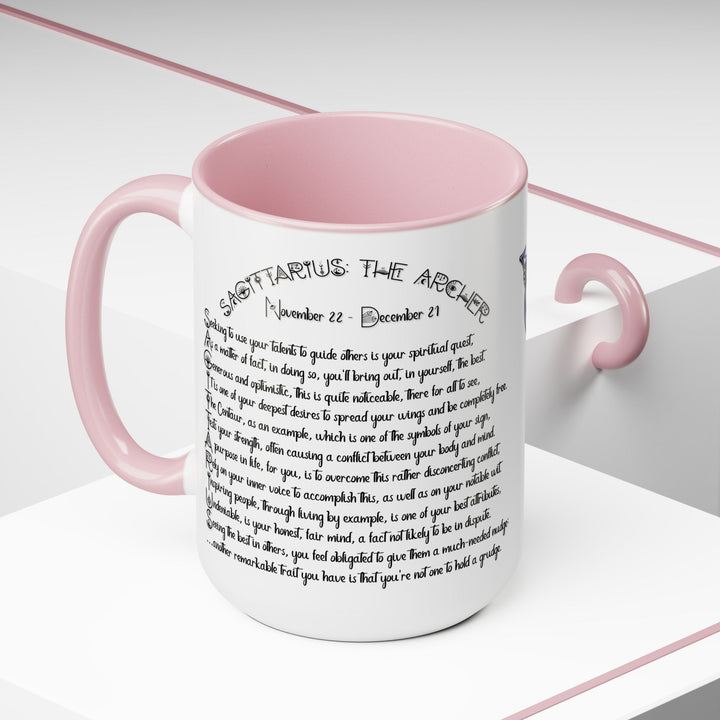 Sagittarius Two-Tone Coffee Mugs - 15oz