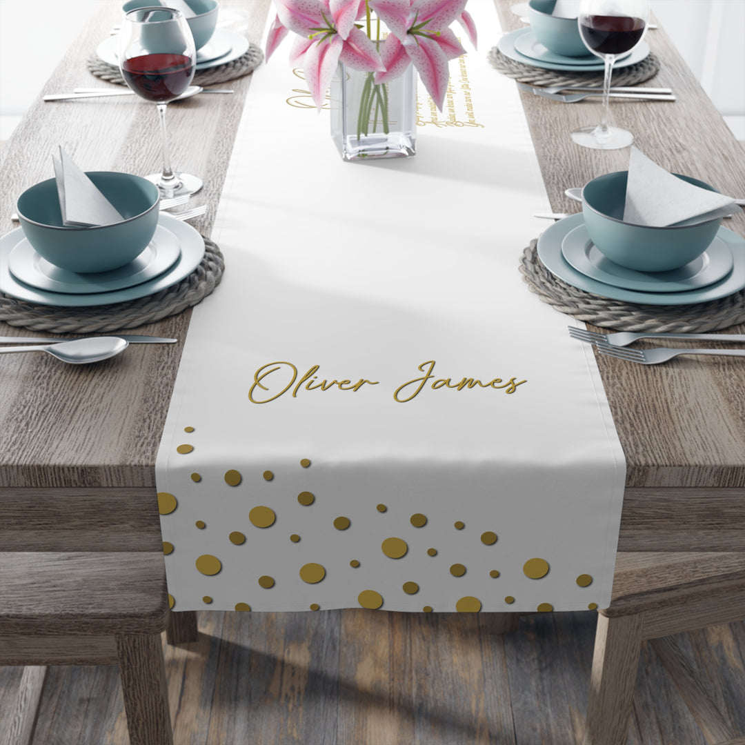 Oh, Baby Table Runner - Personalized