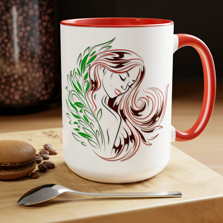 Written in the Stars Two-Tone Coffee Mugs - 15oz - Virgo