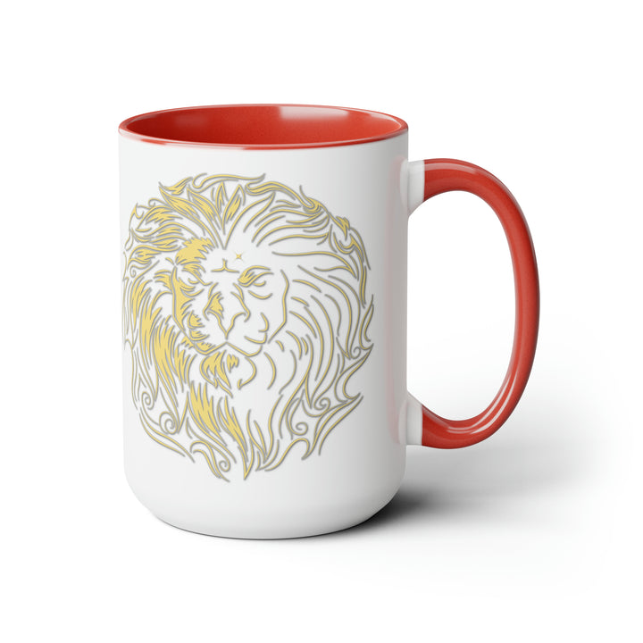 Written in the Stars Two-Tone Coffee Mugs - 15oz - Leo
