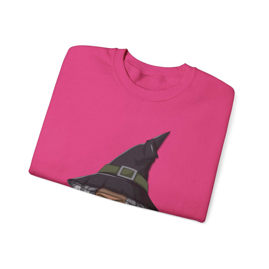Happy Halloween Acrostic Poem Sweatshirt -  Old Witch