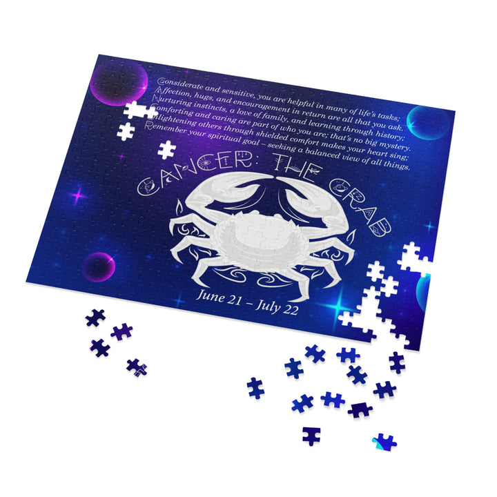 Cancer Acrostic Poem Puzzle - Tin Box