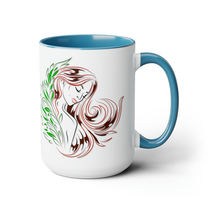Written in the Stars Two-Tone Coffee Mugs - 15oz - Virgo