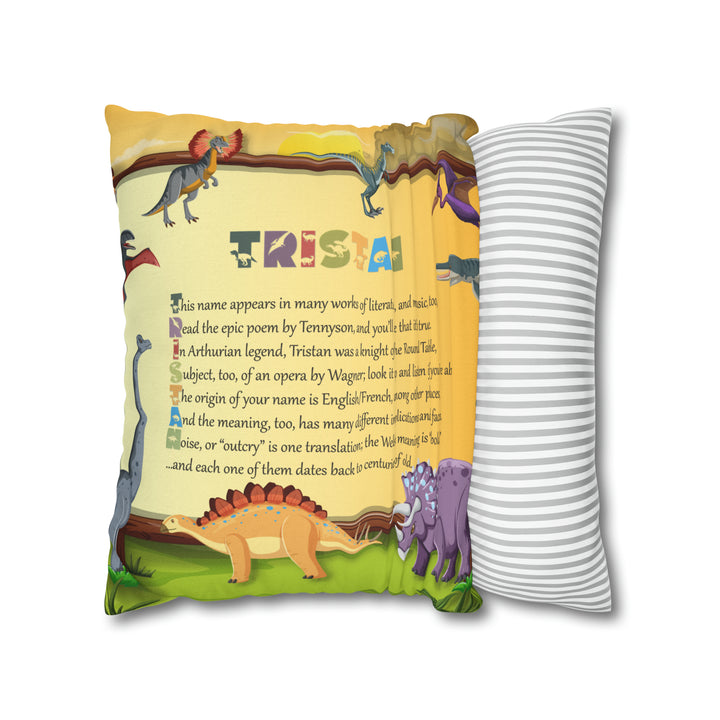 Namesakes Pillow Case Cover - Dinosaur Design