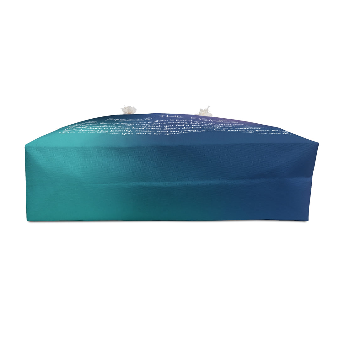 Pisces Acrostic Poem Weekender Bag
