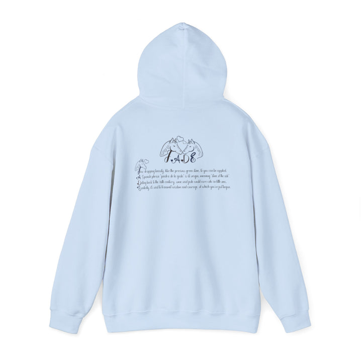 Namesakes, Personalized Acrostic Name Hoodie with Horse Graphic