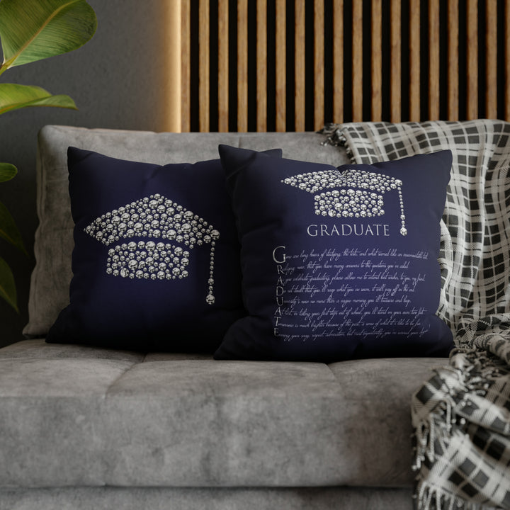 It's Just a Phrase "Graduate" Acrostic Poem Pillow Case/Cover