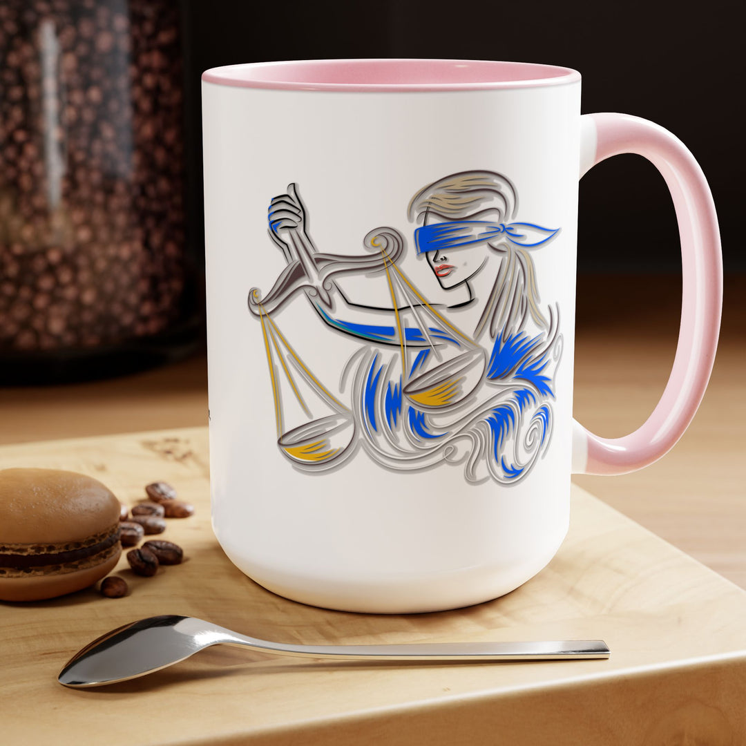 Libra Two-Tone Coffee Mugs - 15oz