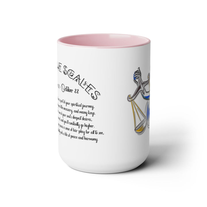 Libra Two-Tone Coffee Mugs - 15oz