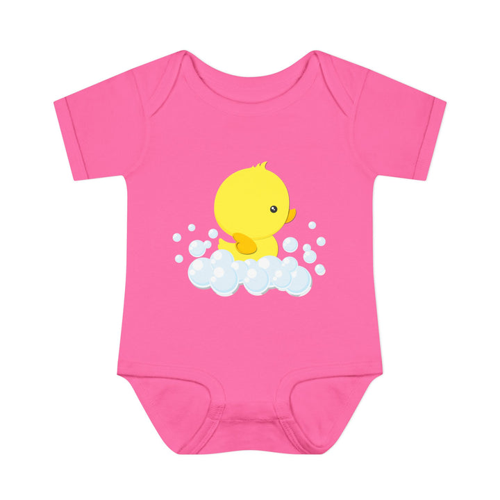 “It's a Girl” with Adorable Ducky Design Bodysuit