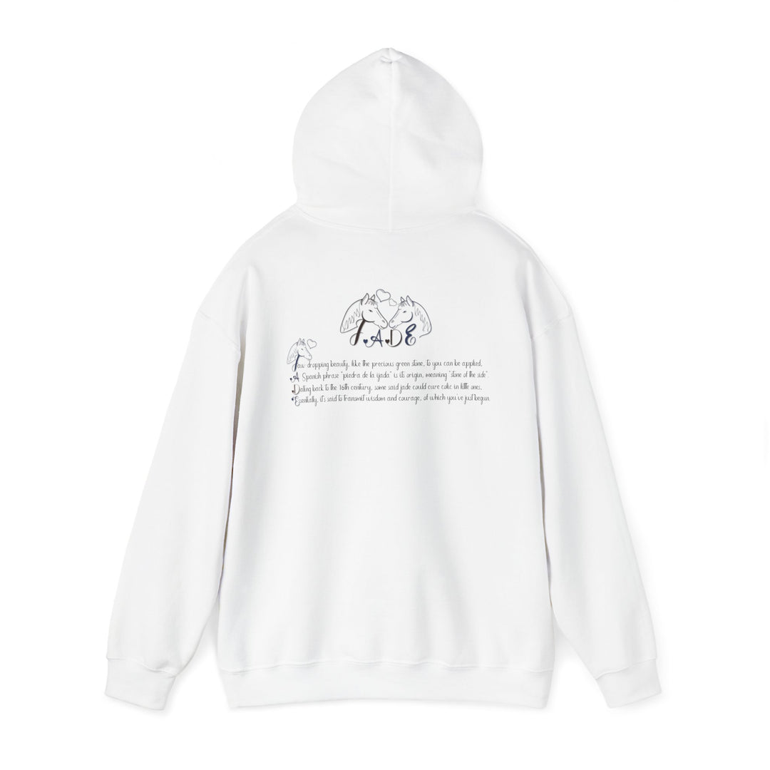 Namesakes, Personalized Acrostic Name Hoodie with Horse Graphic