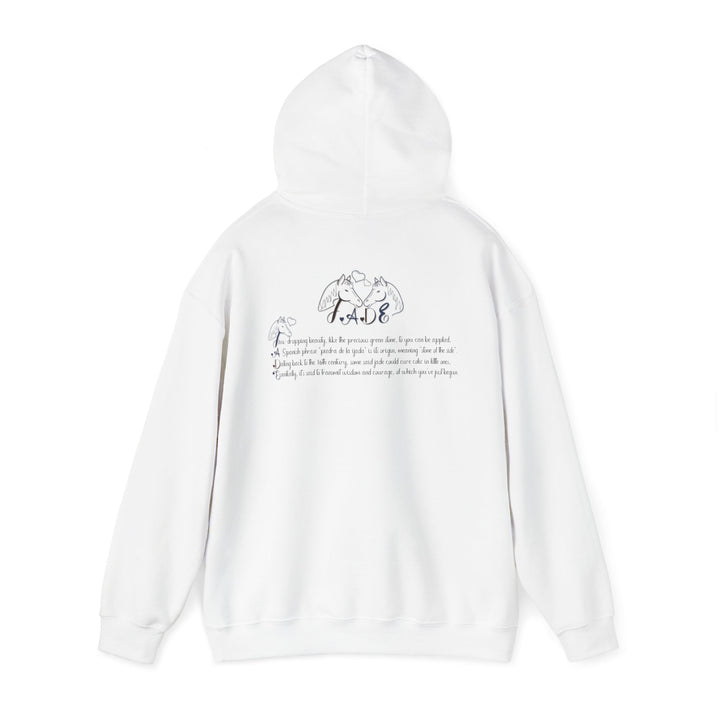 Namesakes, Personalized Acrostic Name Hoodie with Horse Graphic