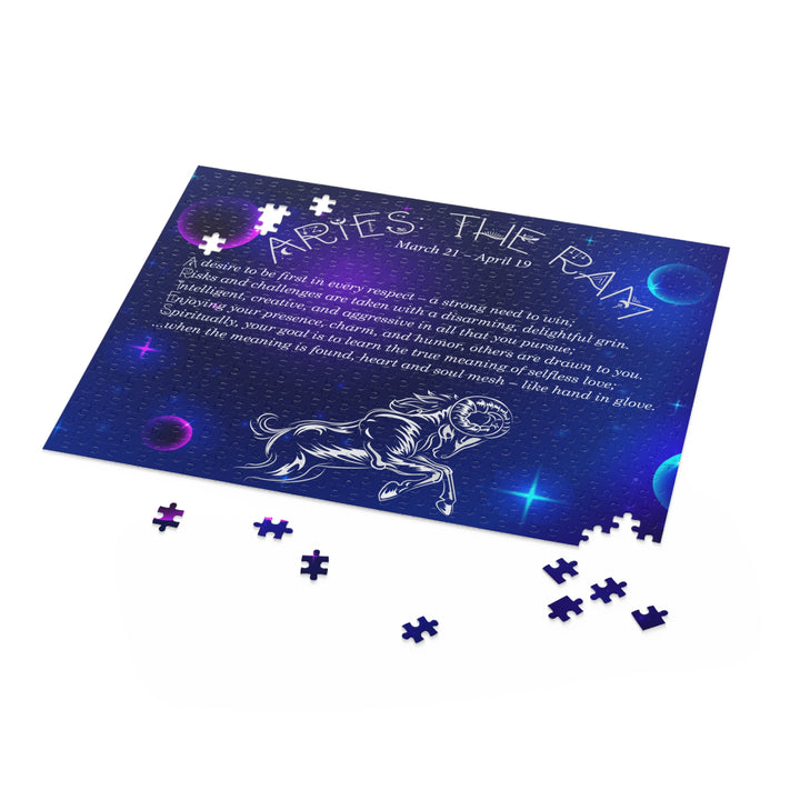 Aries Acrostic Poem Puzzle