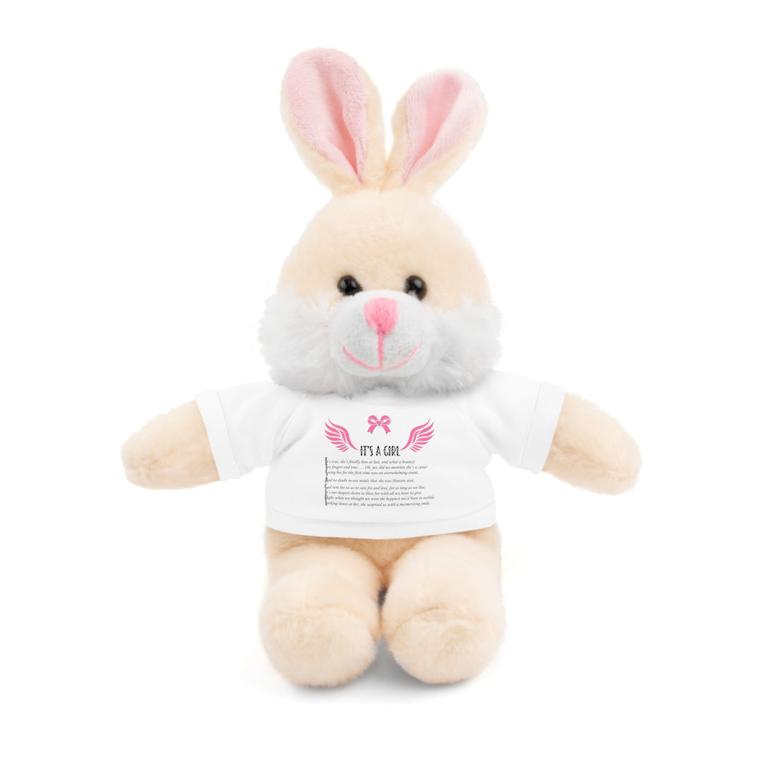 Baby Steps Stuffed Animals with Tee - It's a Girl