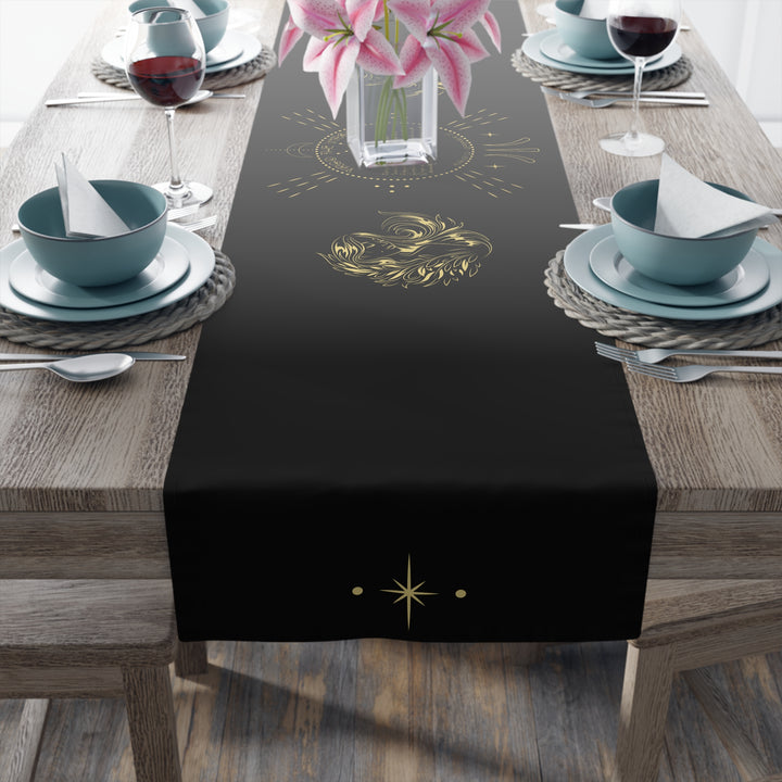 Virgo Acrostic Poem Table Runner
