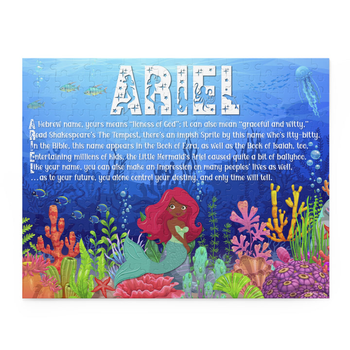Namesakes Personalized Acrostic Name Poem Jigsaw Puzzle - Red Hair