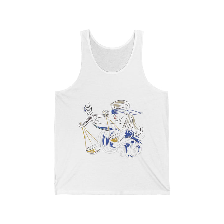 “Libra”  Unisex Acrostic Poem Jersey Tank Top