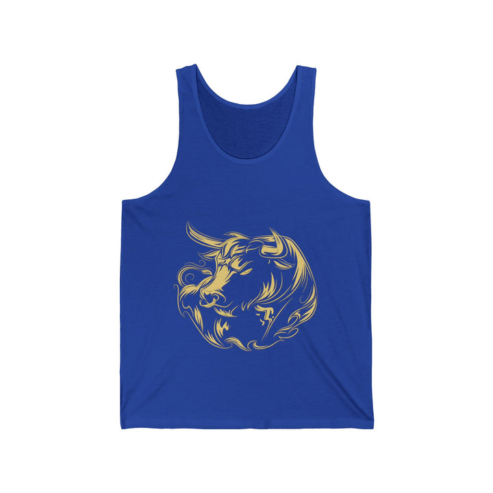 “Taurus” Unisex Acrostic Poem Jersey Tank