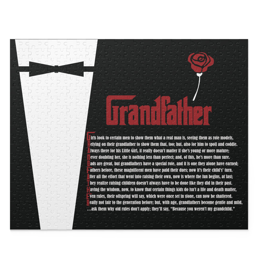 Grandfather Acrostic Poem Puzzle