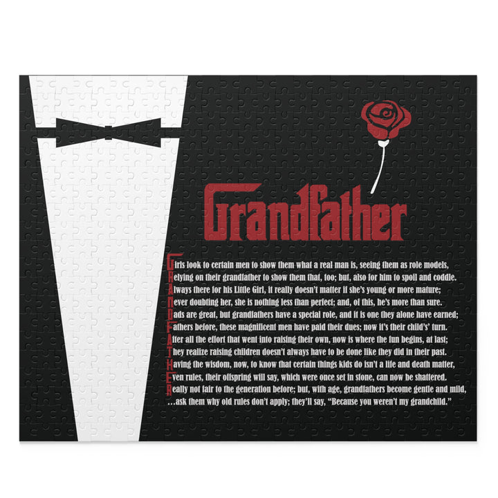 Grandfather Acrostic Poem Puzzle