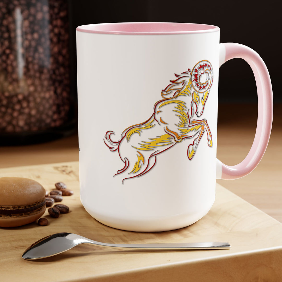 Aries Two-Tone Coffee Mugs - 15oz