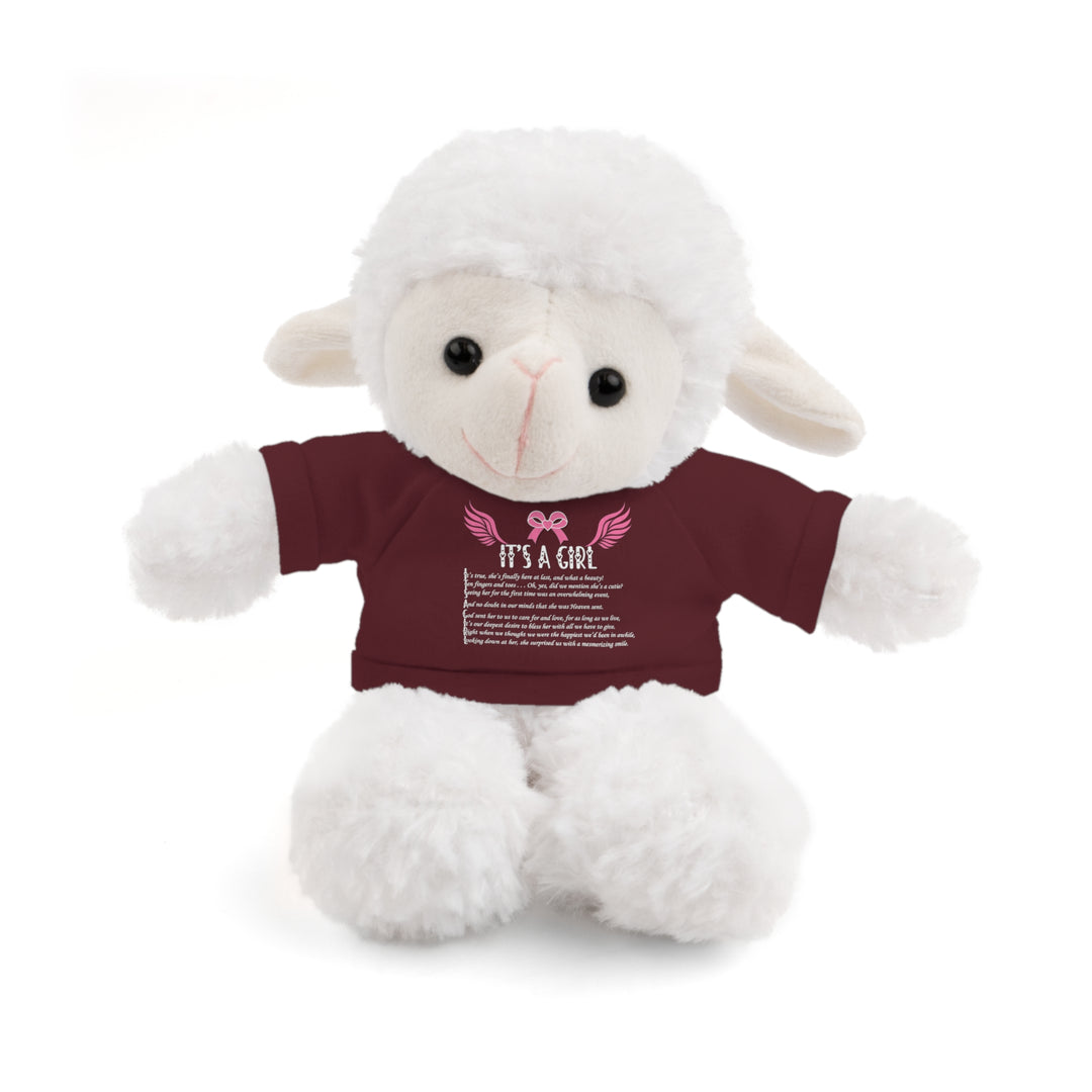 It's a Girl Acrostic Poem Stuffed Animal Collection with T-Shirt - Wings