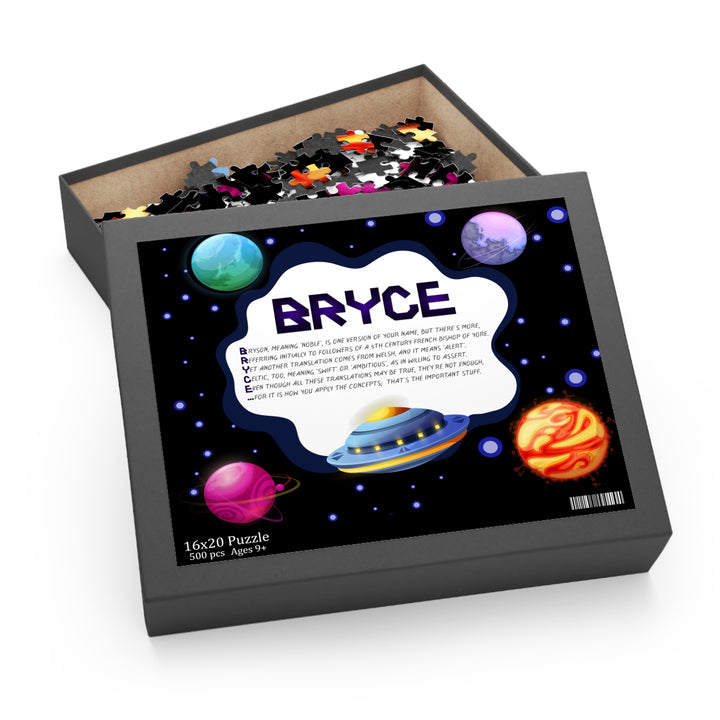 Namesakes Personalized Acrostic Name Puzzle - Galaxy