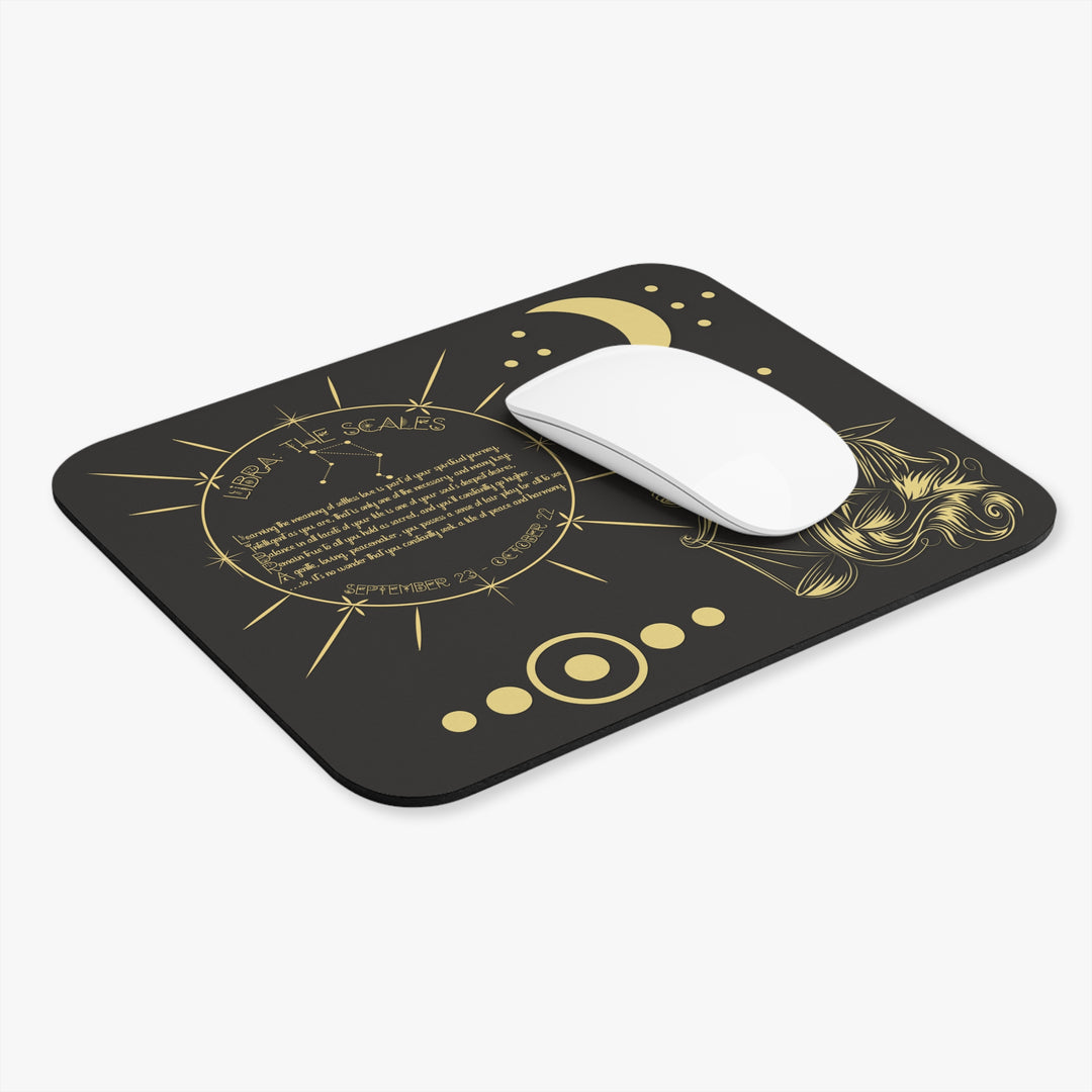 Written in the Stars Acrostic Poem Mouse Pad - "Libra"