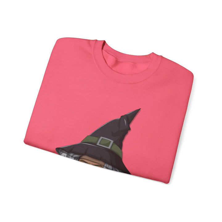 Happy Halloween Acrostic Poem Sweatshirt -  Old Witch