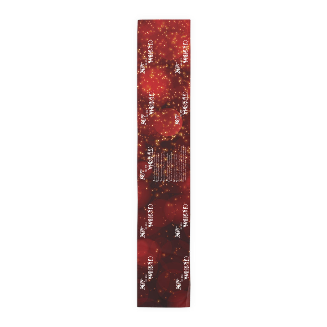 It's Just a Phrase Table Runner - Joy to the World
