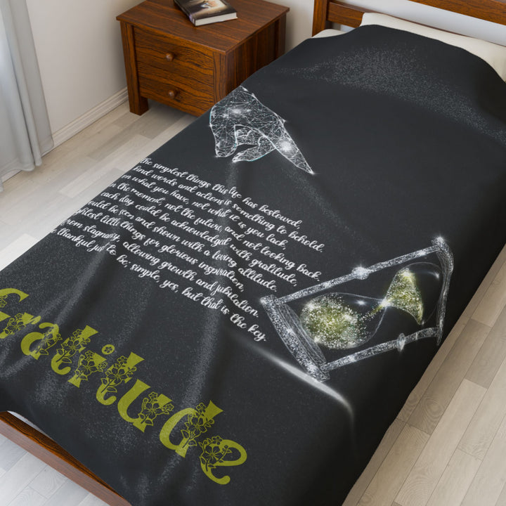 Gratitude Acrostic Poem Blanket