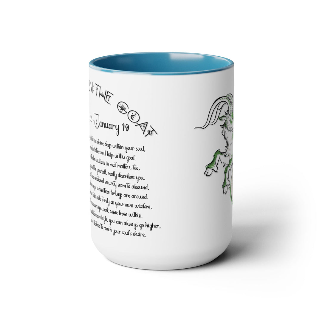 Capricorn Two-Tone Coffee Mugs - 15oz