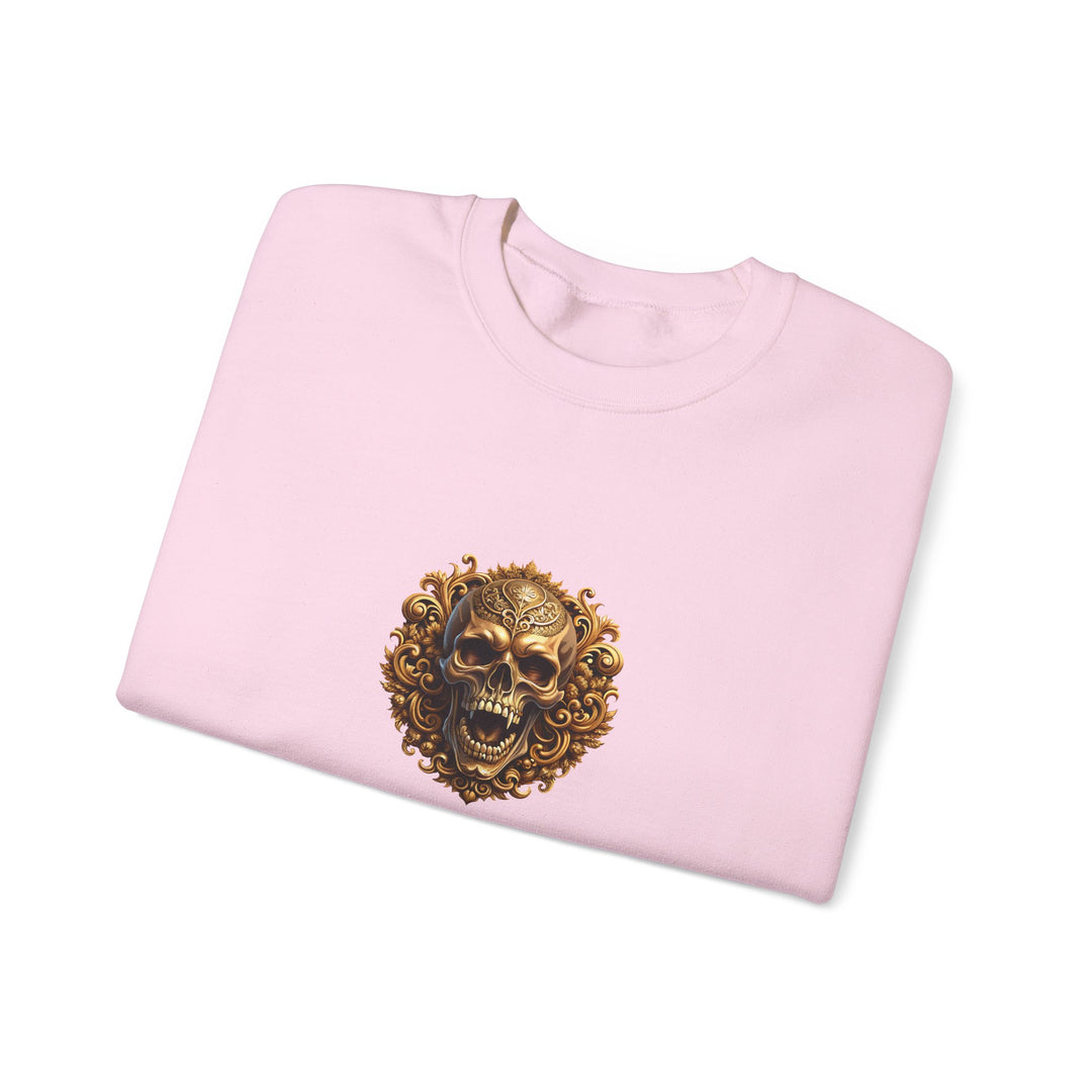 Happy Halloween Acrostic Poem Sweatshirt - Skull