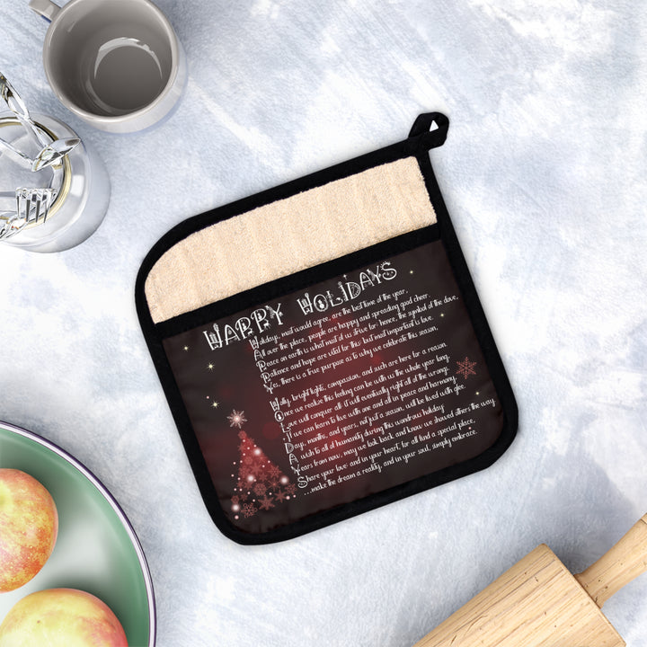 Pot Holder with Pocket