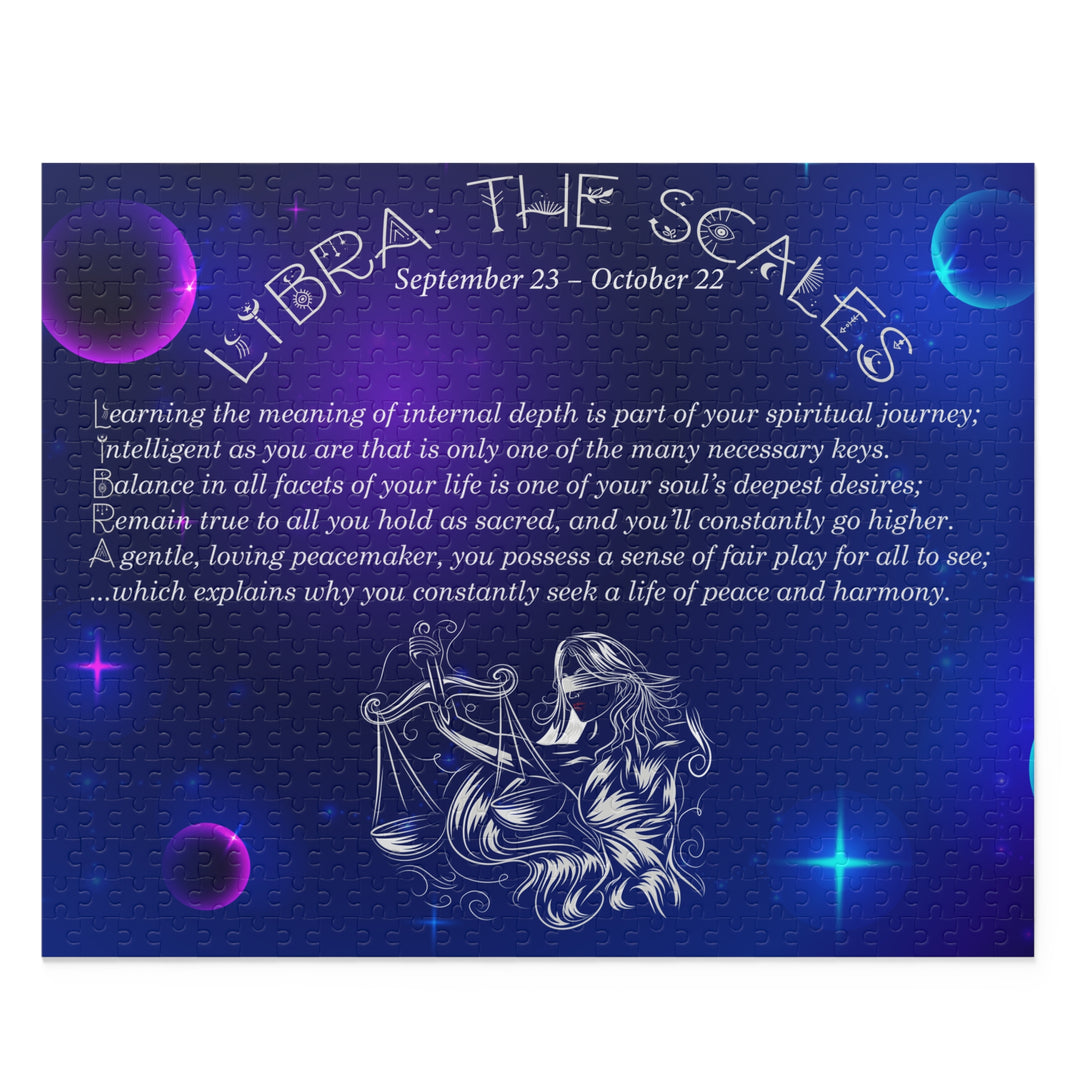 Libra Acrostic Poem Puzzle