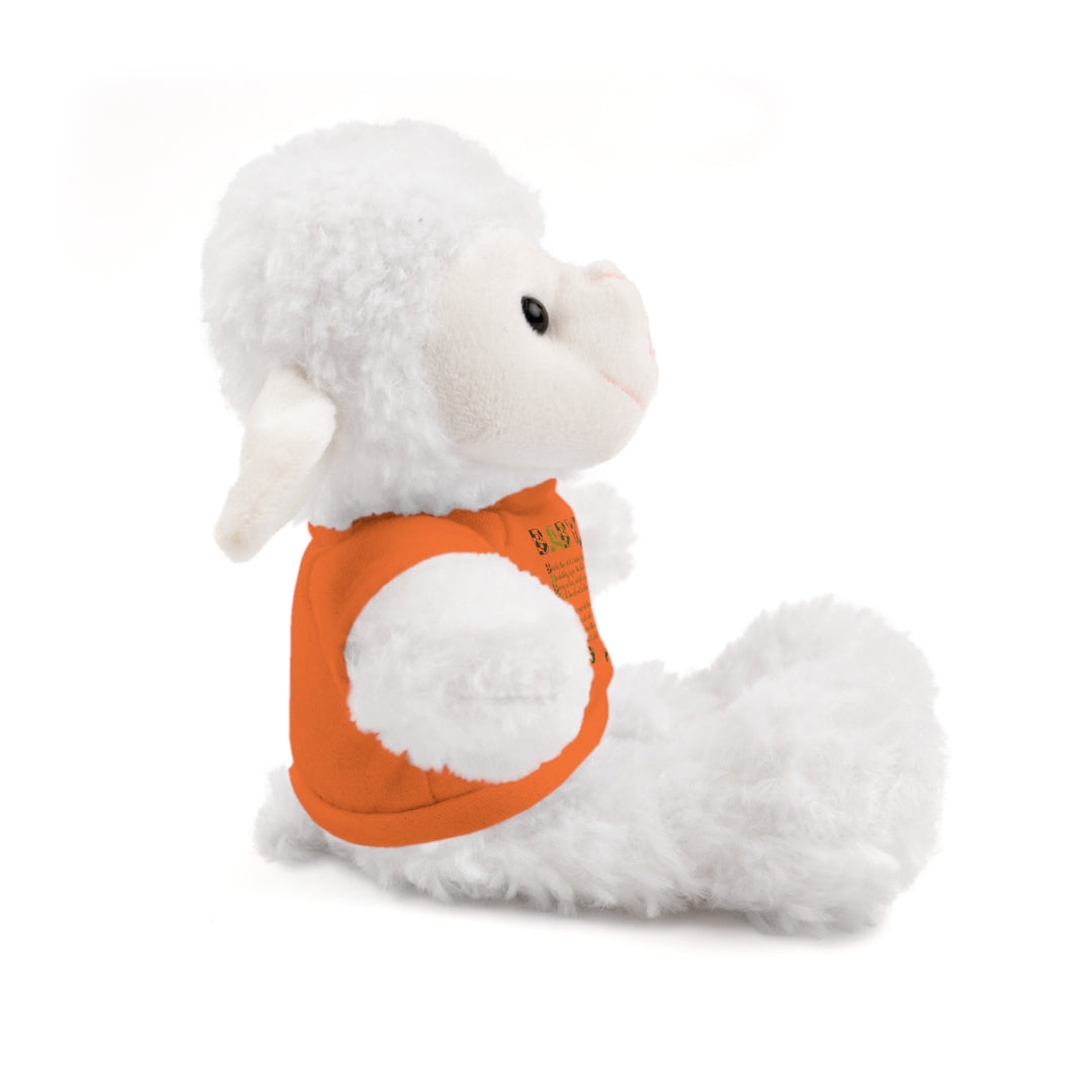 Baby Feet Acrostic Poem Stuffed Animal Collection with T-Shirt - Camo