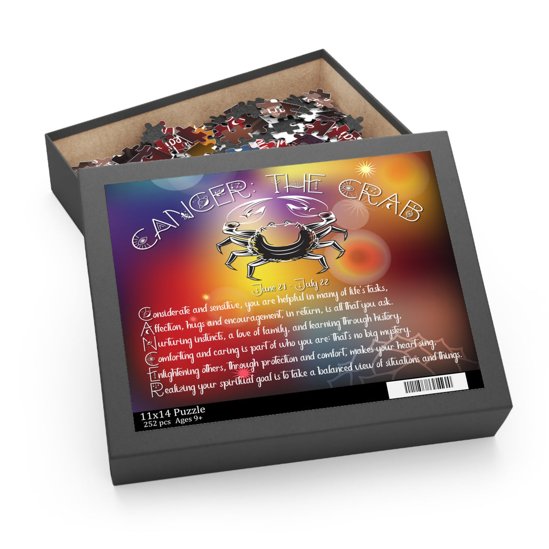 "Cancer" Acrostic Poem Horoscope Puzzle - Beams
